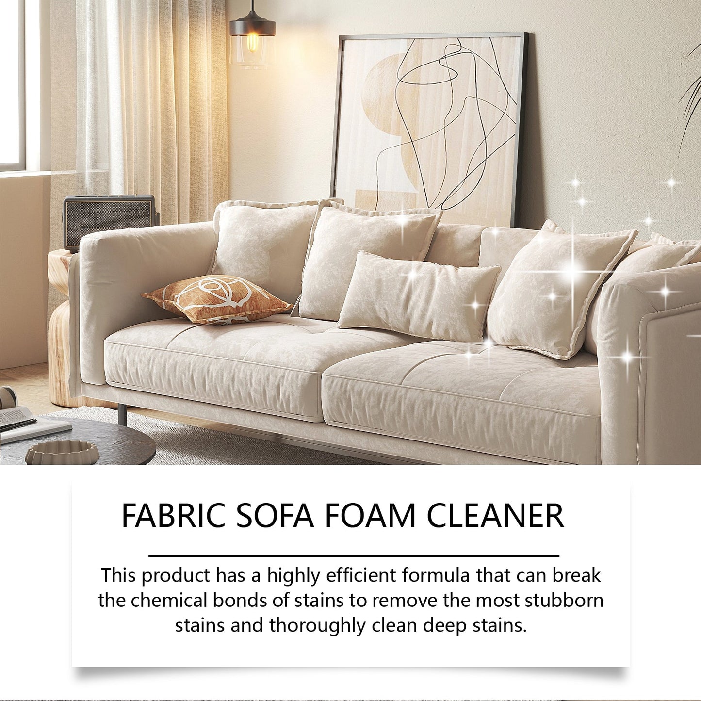 Fabric Sofa Foam Cleaner Fabric Sofa Fabric Curtain Mattress Foam Cleaner - DivineLink1 | Electronics, Fitness, Household Essentials | Shop