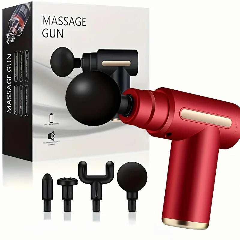 Fascial Gun Muscle Massage Gun Deep Tissue Muscle Handheld Percussion Massager For Body Back And Neck Leg - DivineLink1 | Electronics, Fitness, Household Essentials | Shop