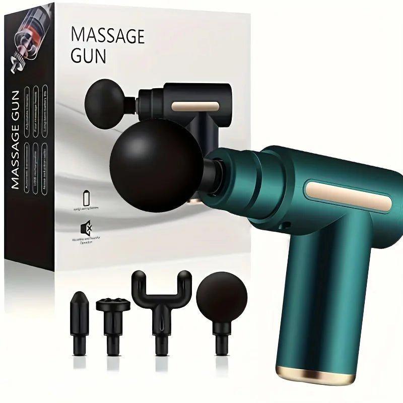 Fascial Gun Muscle Massage Gun Deep Tissue Muscle Handheld Percussion Massager For Body Back And Neck Leg - DivineLink1 | Electronics, Fitness, Household Essentials | Shop