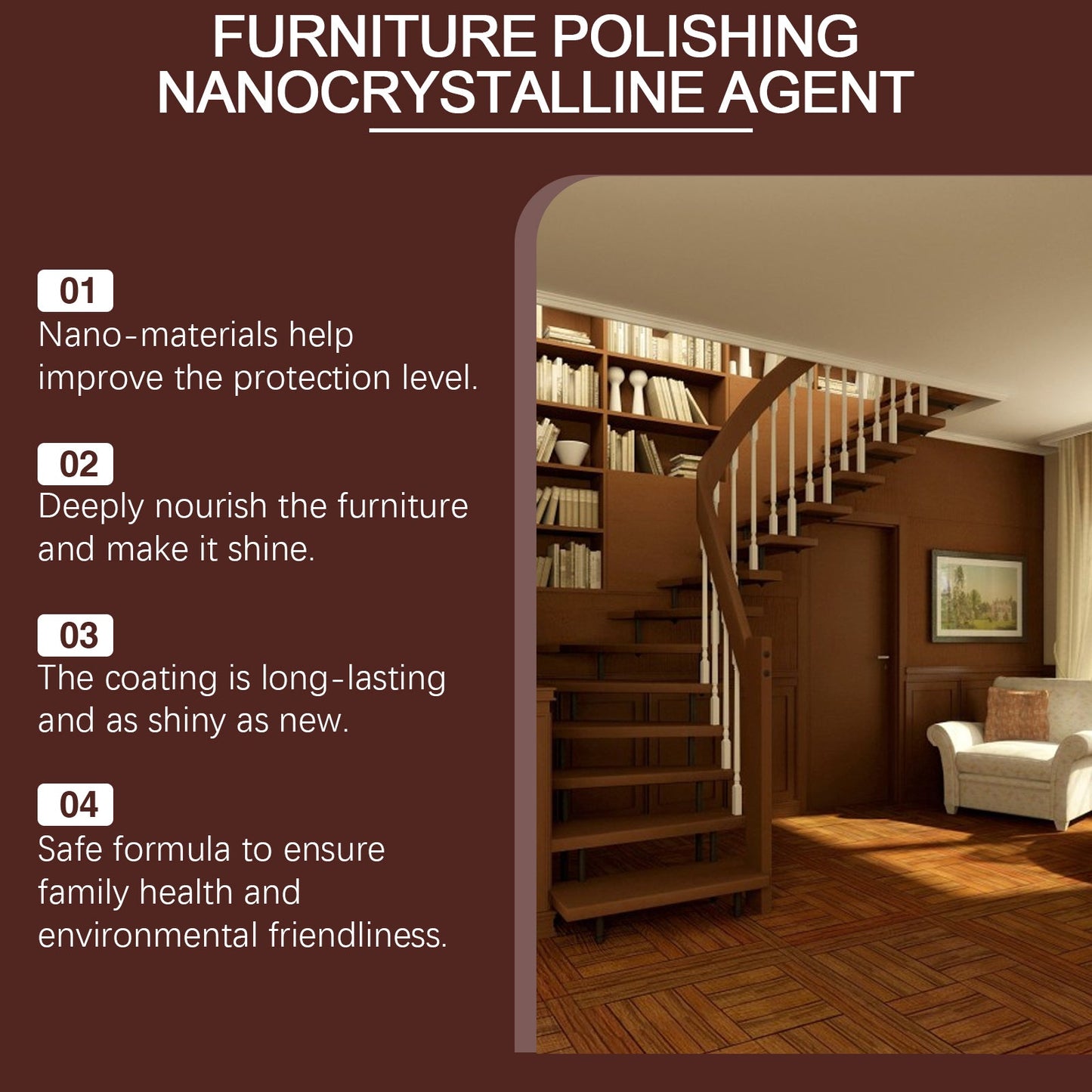 Furniture Polishing Nanocrystalline Coating Agent Cleaning And Polishing Agent Gentle Care And Maintenance Polish - DivineLink1 | Electronics, Fitness, Household Essentials | Shop