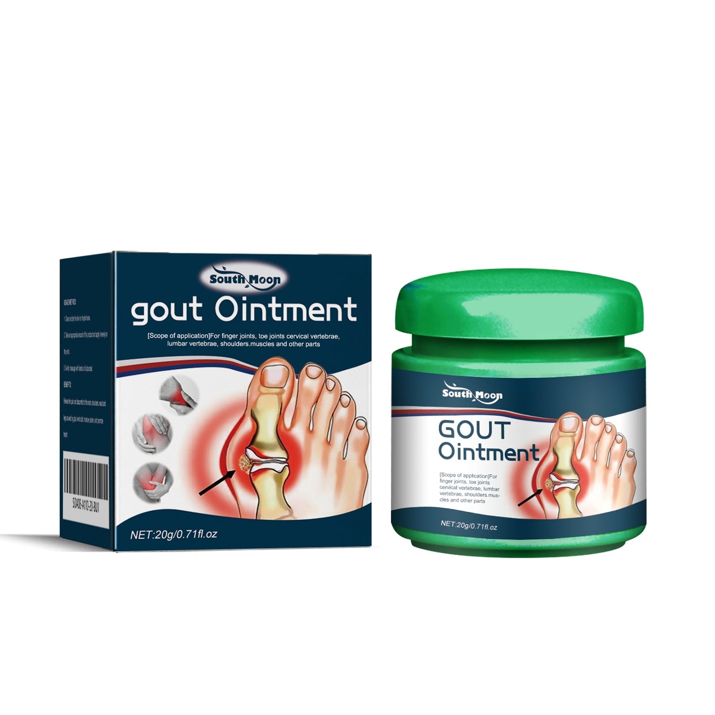 Gout Ointment, Relieve Joint, Shoulder, Neck And Muscle Soreness Massage Care Cream - DivineLink1 | Electronics, Fitness, Household Essentials | Shop
