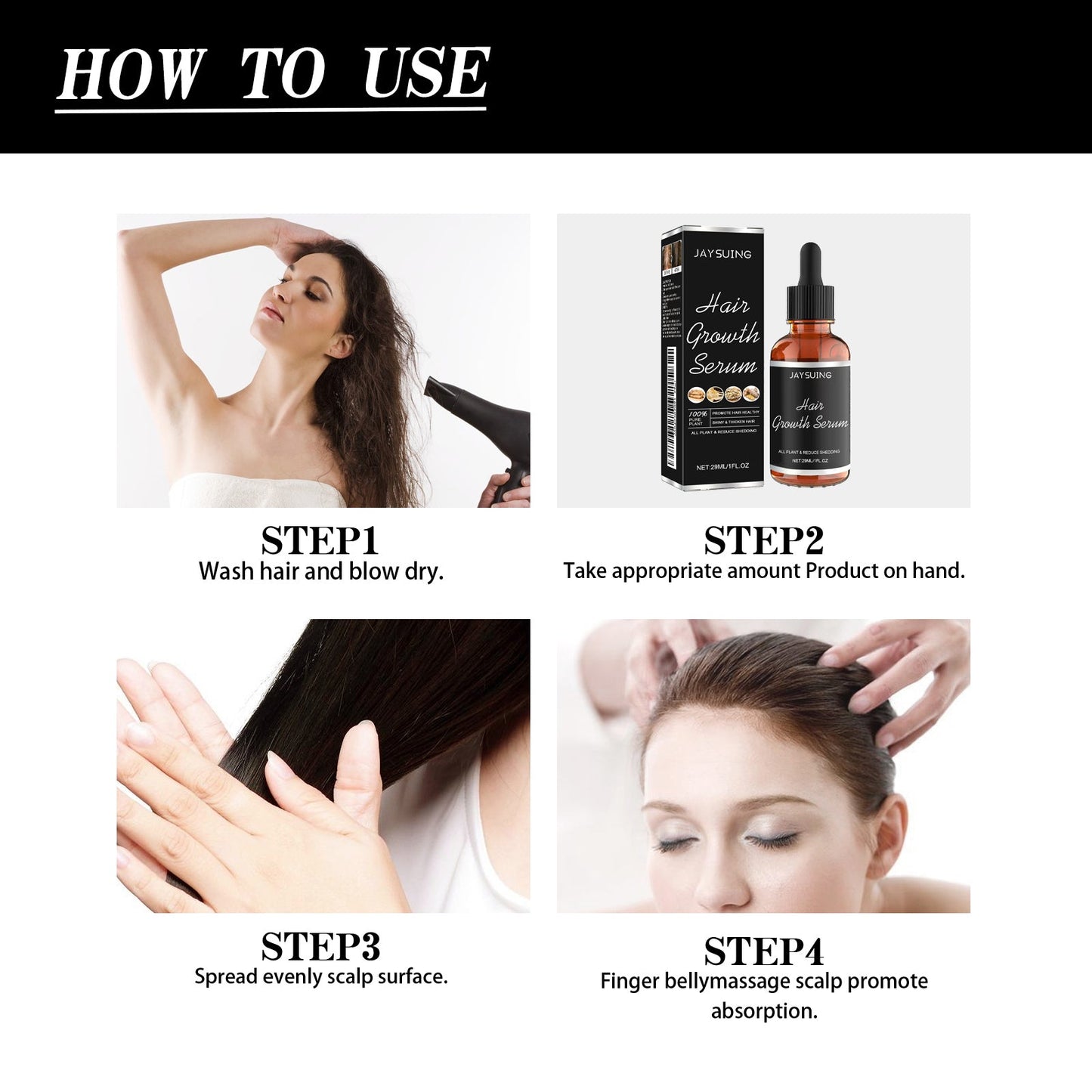 Hair Serum Gently Nourishes Scalp Massage For Gentle Hair Nourishing Essential Oil - DivineLink1 | Electronics, Fitness, Household Essentials | Shop