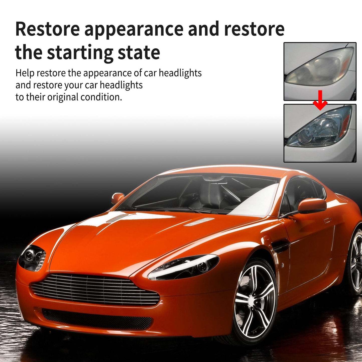 Headlight Polishing Paste Automotive Headlight Care Scratch Cleaning Refurbished Polishing Paste - DivineLink1 | Electronics, Fitness, Household Essentials | Shop