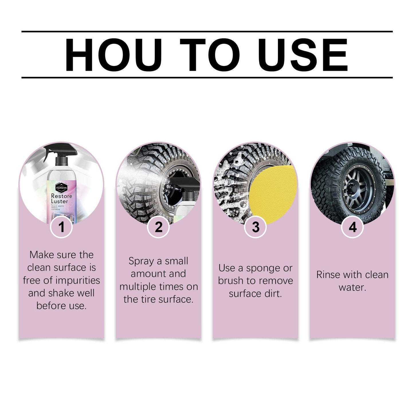 Heavy Duty Wheel Cleaner Wheel Hub Decontamination Anti - Aging Dust Foam Cleaning Agent - DivineLink1 | Electronics, Fitness, Household Essentials | Shop