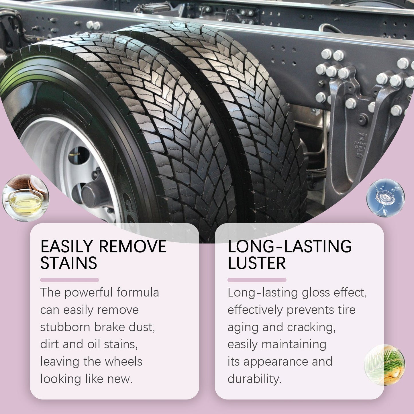 Heavy Duty Wheel Cleaner Wheel Hub Decontamination Anti - Aging Dust Foam Cleaning Agent - DivineLink1 | Electronics, Fitness, Household Essentials | Shop