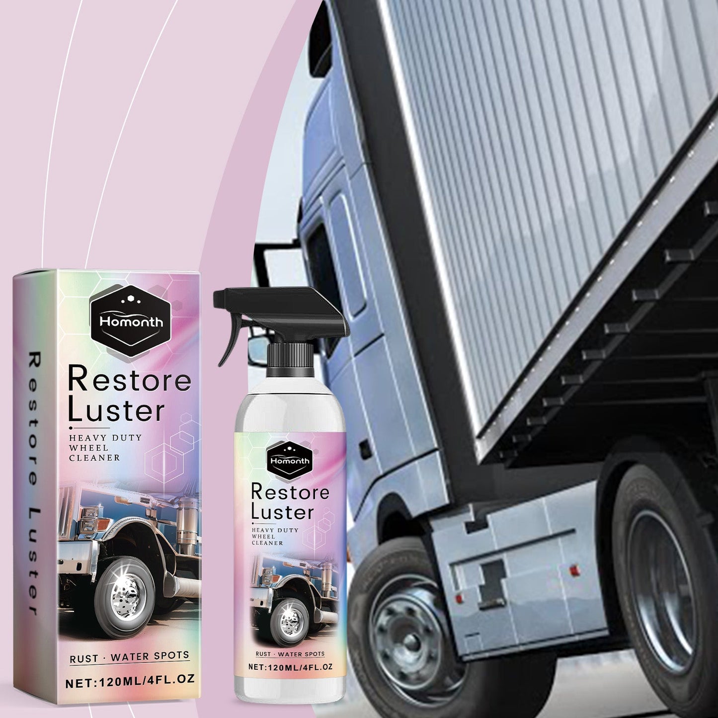 Heavy Duty Wheel Cleaner Wheel Hub Decontamination Anti - Aging Dust Foam Cleaning Agent - DivineLink1 | Electronics, Fitness, Household Essentials | Shop