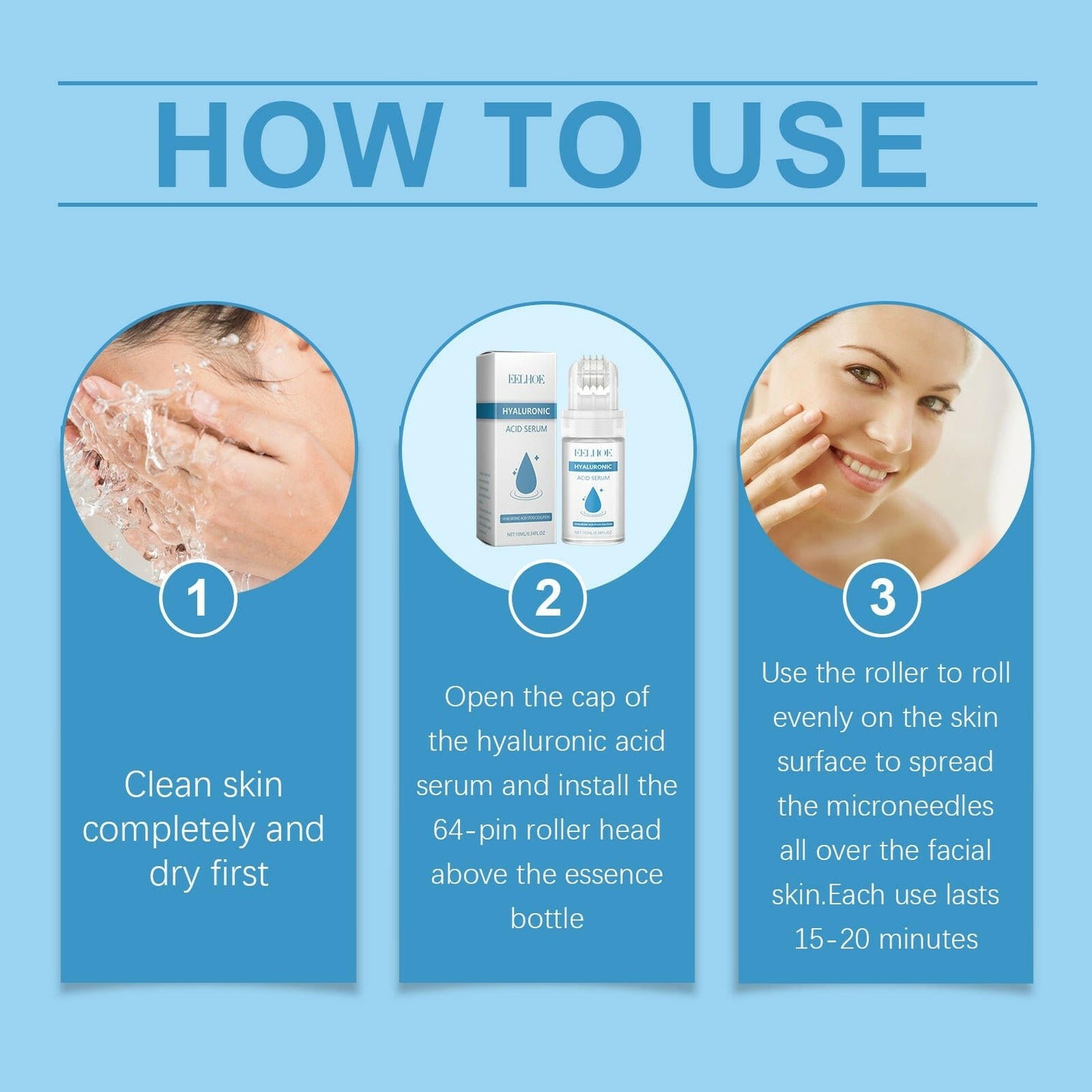 Hyaluronic Acid Roller Essence Hyaluronic Acid Hydrating Collagen Delicate Firming Skin - DivineLink1 | Electronics, Fitness, Household Essentials | Shop