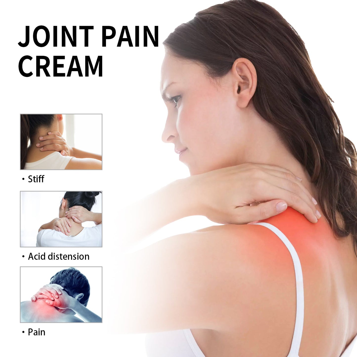 Joint Pain Cream, Relieve Lumbar Vertebrae Shoulder Joint Pain Joint Massage Cream - DivineLink1 | Electronics, Fitness, Household Essentials | Shop