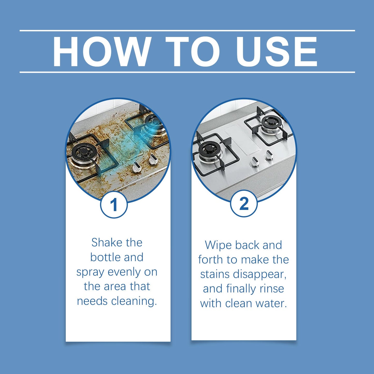 Kitchen Foam Cleaner Cooktop Decontaminate Oil Decontaminate Clean A Variety Of Surfaces To Remove Odors - DivineLink1 | Electronics, Fitness, Household Essentials | Shop