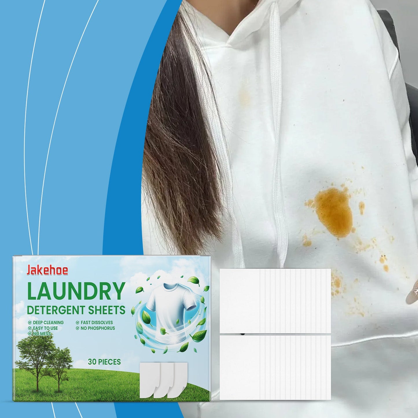Laundry Tablets For Laundry Cleaning And Stain Removal Convenient Home Care Fabric Long - Lasting Fragrance Laundry Tablets - DivineLink1 | Electronics, Fitness, Household Essentials | Shop