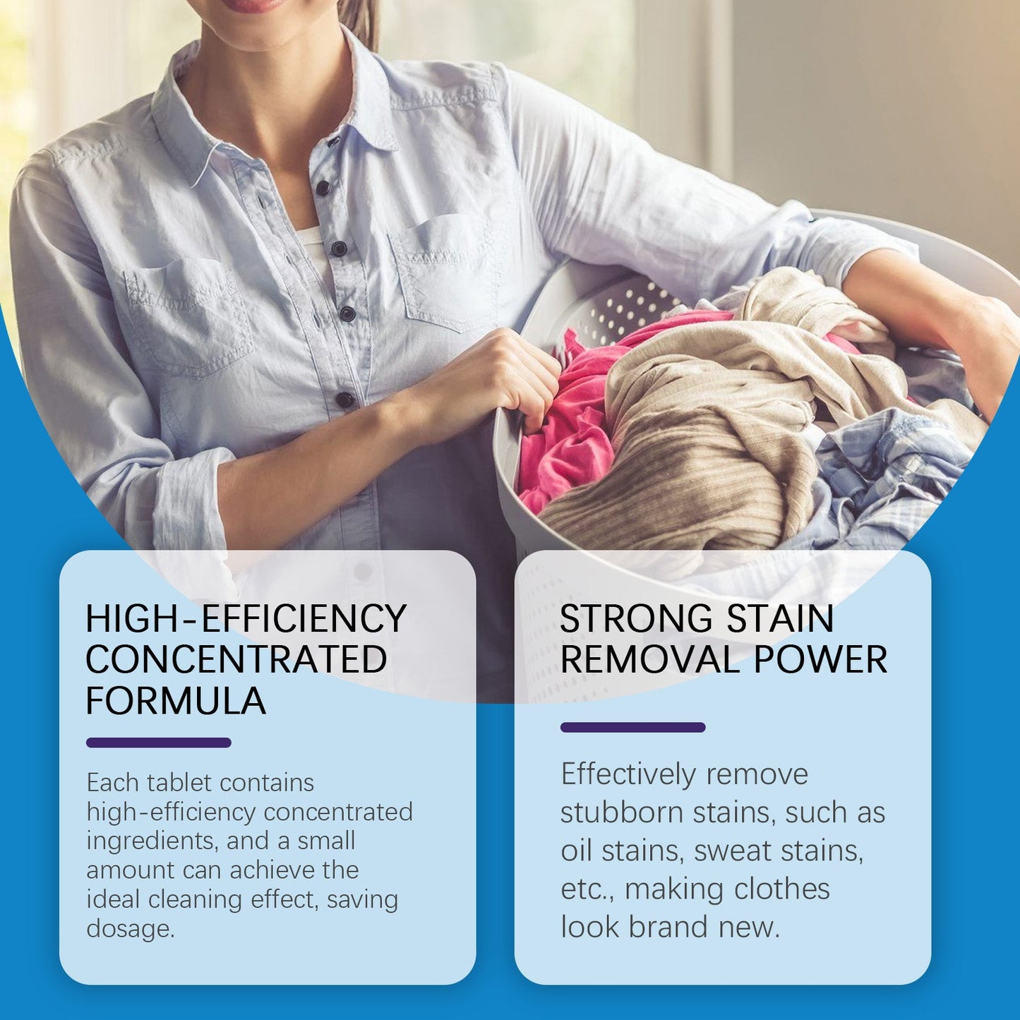 Laundry Tablets For Laundry Cleaning And Stain Removal Convenient Home Care Fabric Long - Lasting Fragrance Laundry Tablets - DivineLink1 | Electronics, Fitness, Household Essentials | Shop