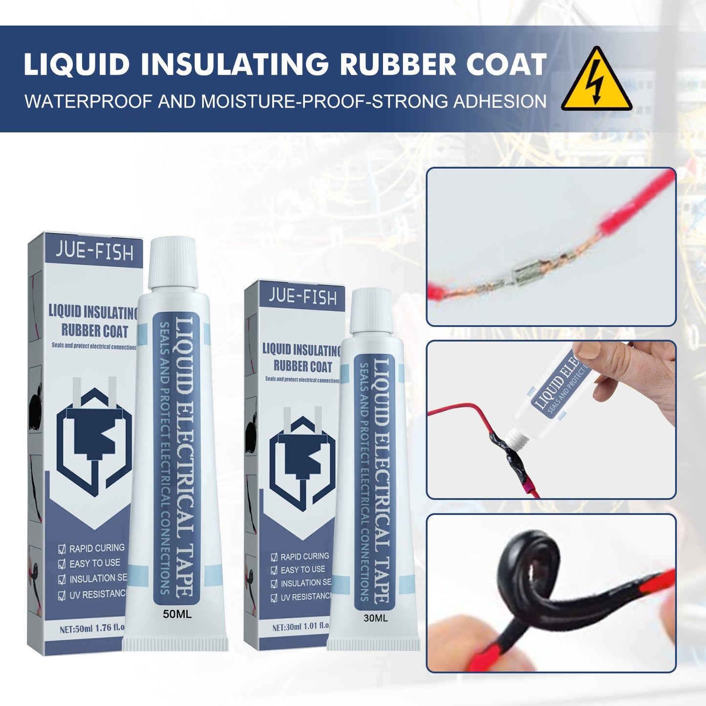 Liquid Insulation Tape Lithium Battery Sealant Circuit Board Waterproof Adhesive Flame Retardant High Temperature Resistance - DivineLink1 | Electronics, Fitness, Household Essentials | Shop