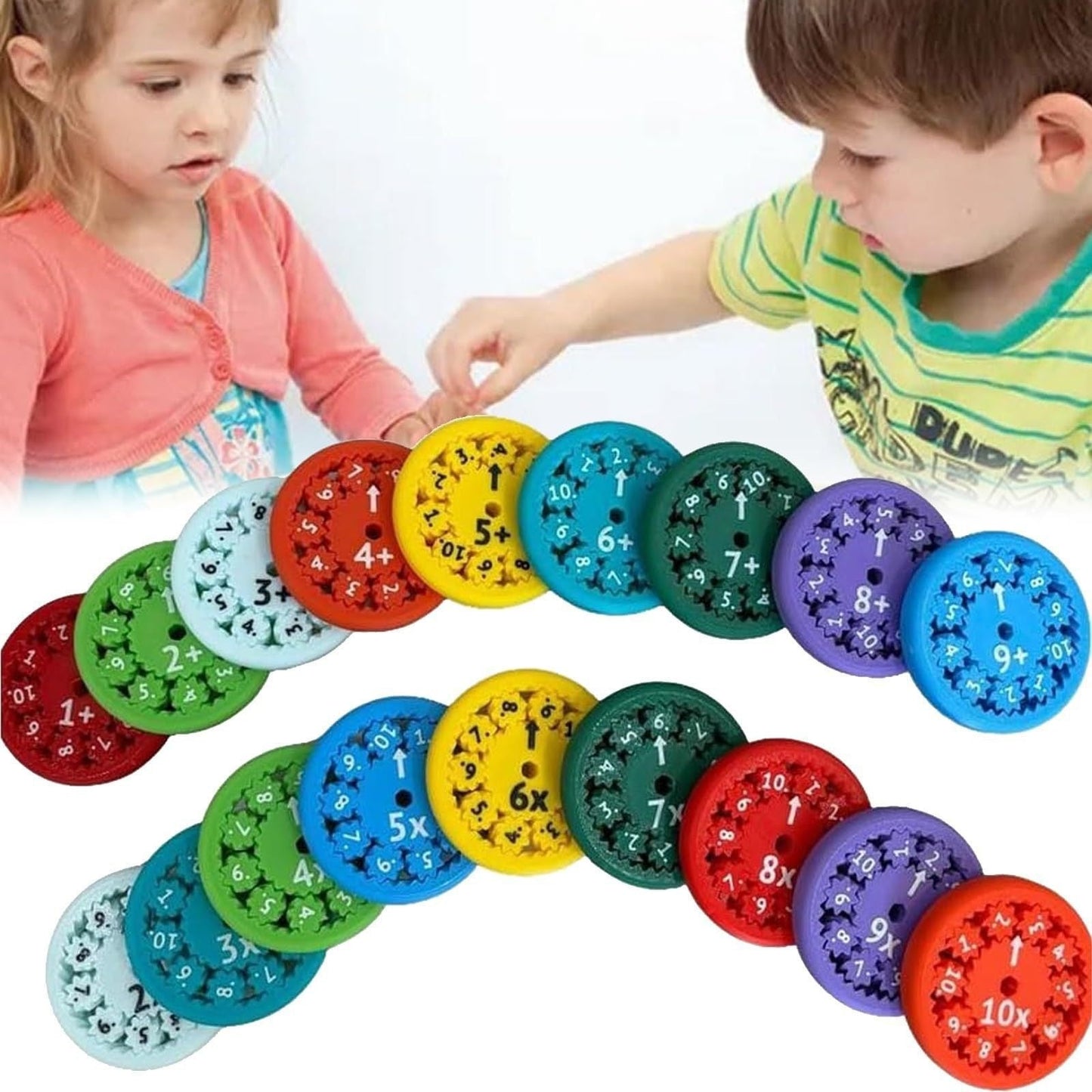 MATH FIDGET SPINNERSĀ 9 - piece math fidget spinner teaching enlightenment toy - DivineLink1 | Electronics, Fitness, Household Essentials | Shop