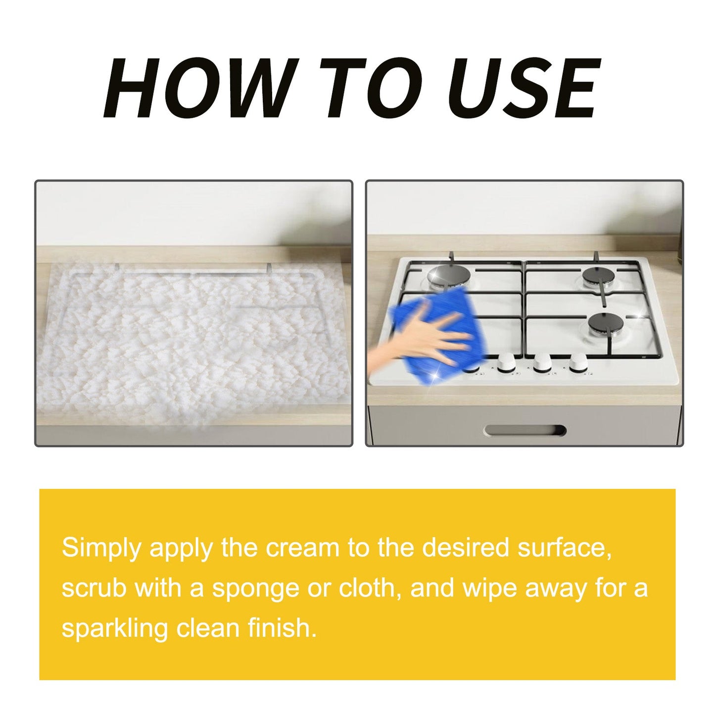Multi - Surface Cleanser, Kitchen Utensils Heavy Oil Wash Sink Stains Strong Efficient Cleaning Milk - DivineLink1 | Electronics, Fitness, Household Essentials | Shop