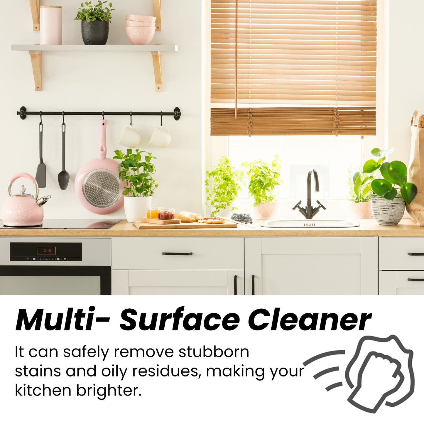 Multi - Surface Cleanser, Kitchen Utensils Heavy Oil Wash Sink Stains Strong Efficient Cleaning Milk - DivineLink1 | Electronics, Fitness, Household Essentials | Shop