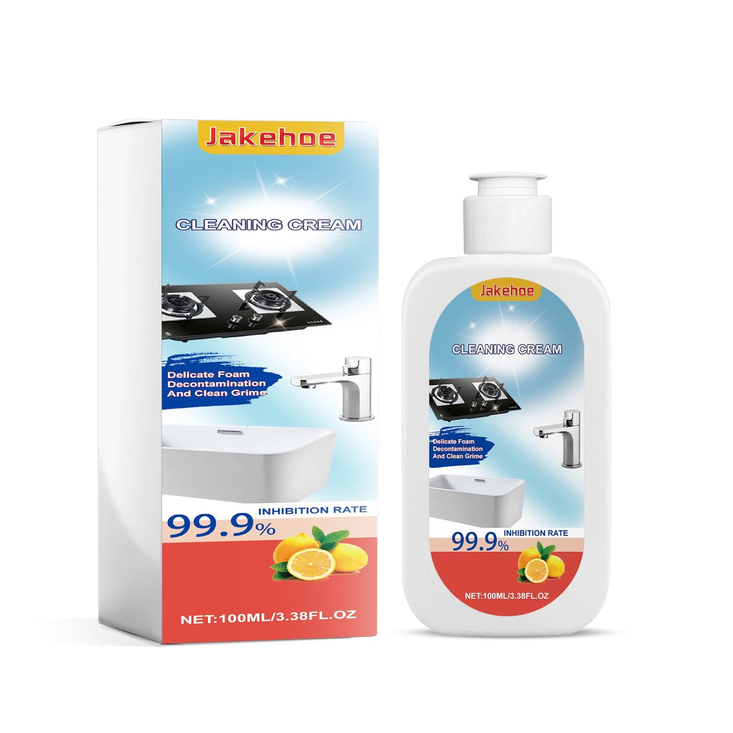 Multi - Surface Cleanser, Kitchen Utensils Heavy Oil Wash Sink Stains Strong Efficient Cleaning Milk - DivineLink1 | Electronics, Fitness, Household Essentials | Shop