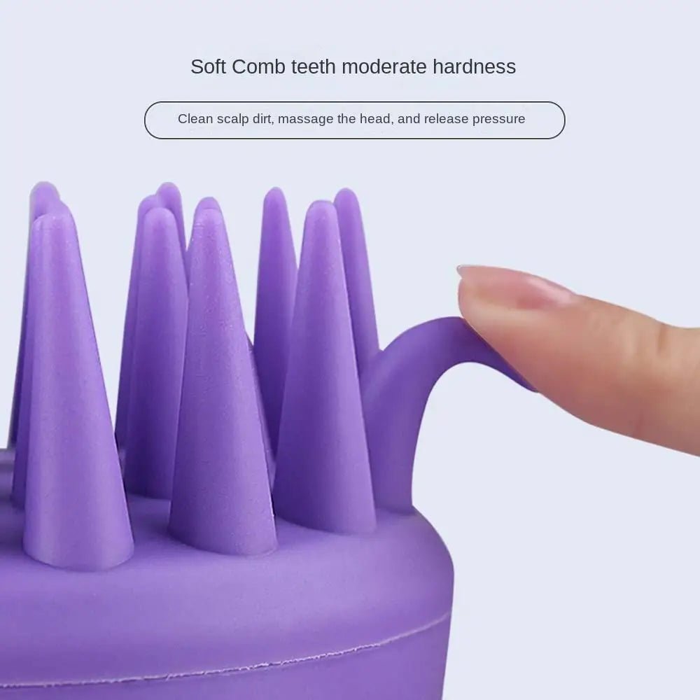 Portable Long Tooth Shampoo Brush Handheld Round Soft Scalp Massage Brush Bath Massage Brush Hair Shower Brush Comb Hair Care - DivineLink1 | Electronics, Fitness, Household Essentials | Shop