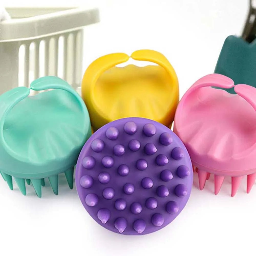 Portable Long Tooth Shampoo Brush Handheld Round Soft Scalp Massage Brush Bath Massage Brush Hair Shower Brush Comb Hair Care - DivineLink1 | Electronics, Fitness, Household Essentials | Shop
