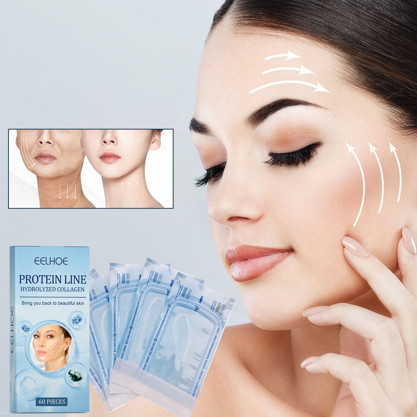 Protein Ascending Line, Skin Lift Anti - Wrinkle V Face Lift Relaxes Facial Contours And Moisturize Line - DivineLink1 | Electronics, Fitness, Household Essentials | Shop