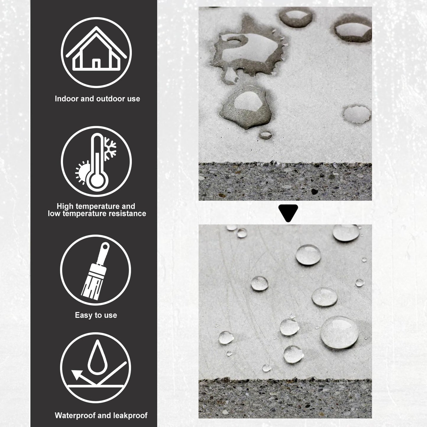 Roller Waterproof Glue, Home Waterproof Repair With Roller Brush Wear - Resistant Exterior Waterproof Paint - DivineLink1 | Electronics, Fitness, Household Essentials | Shop
