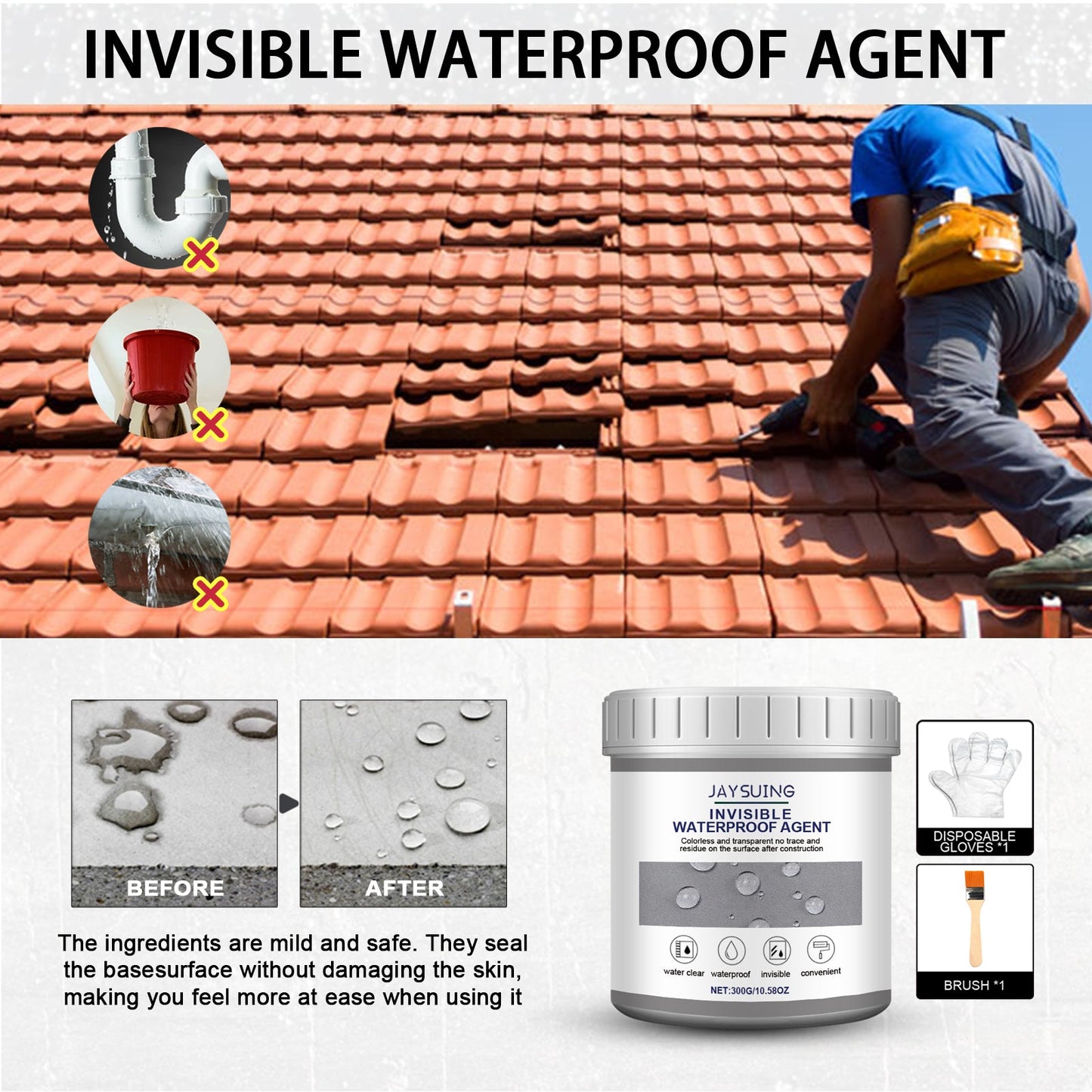 Sealing Waterproof Adhesive Bathroom Plumbing Glass Doors And Windows Leak Repair Multifunctional Tile Sealant - DivineLink1 | Electronics, Fitness, Household Essentials | Shop