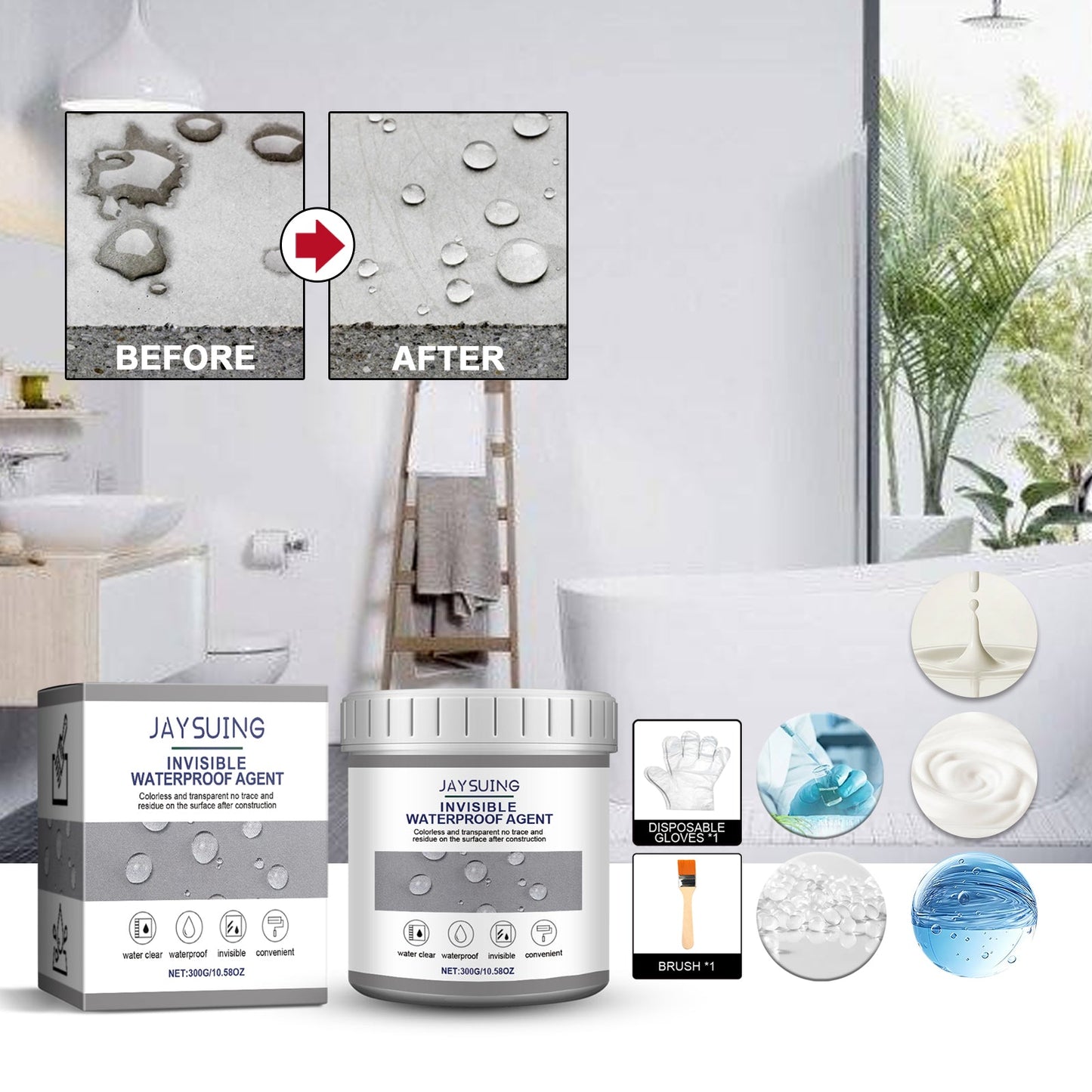 Sealing Waterproof Adhesive Bathroom Plumbing Glass Doors And Windows Leak Repair Multifunctional Tile Sealant - DivineLink1 | Electronics, Fitness, Household Essentials | Shop