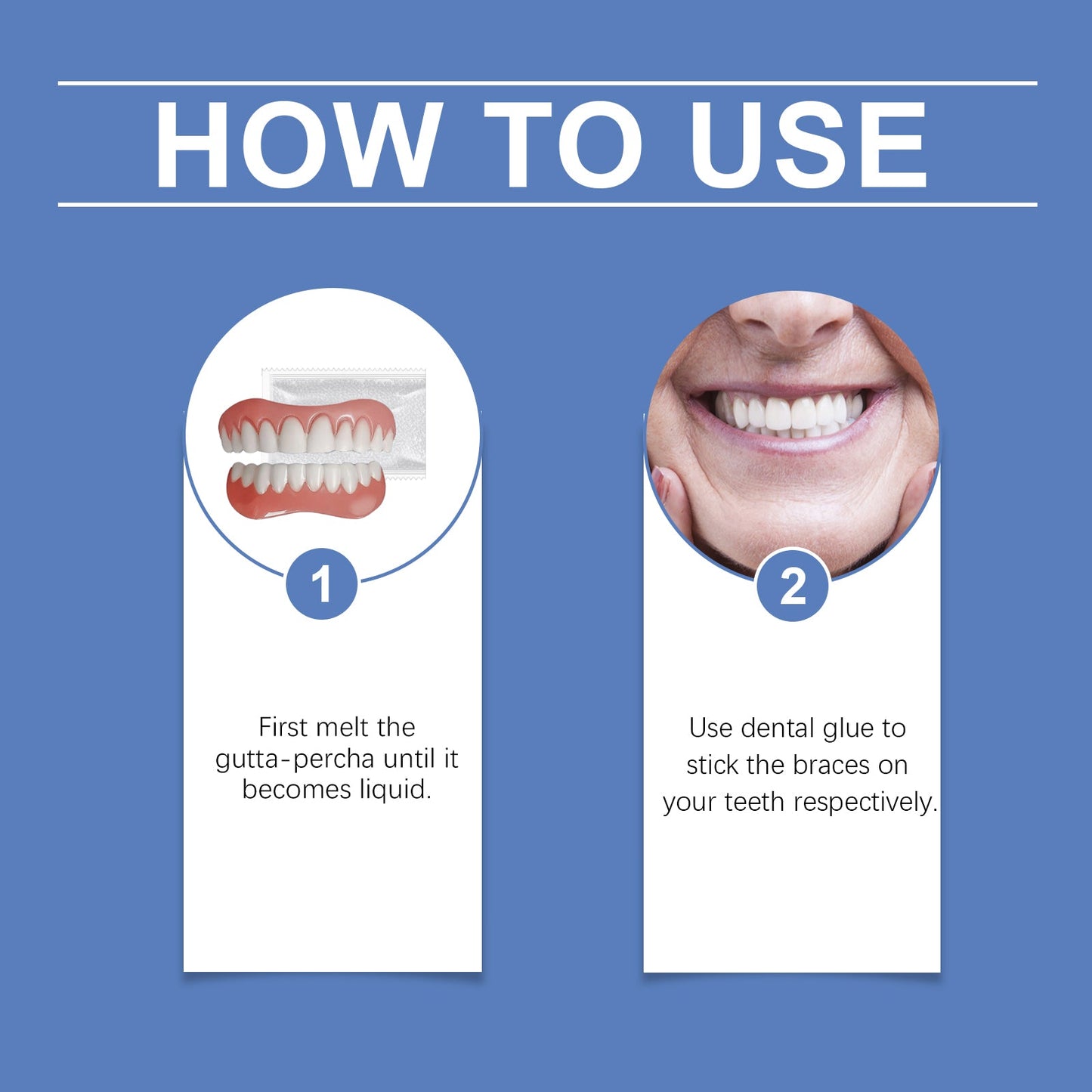 Silicone Resin Denture Set, Enhance Smile Appearance Comfortable Material Denture Beauty Care - DivineLink1 | Electronics, Fitness, Household Essentials | Shop