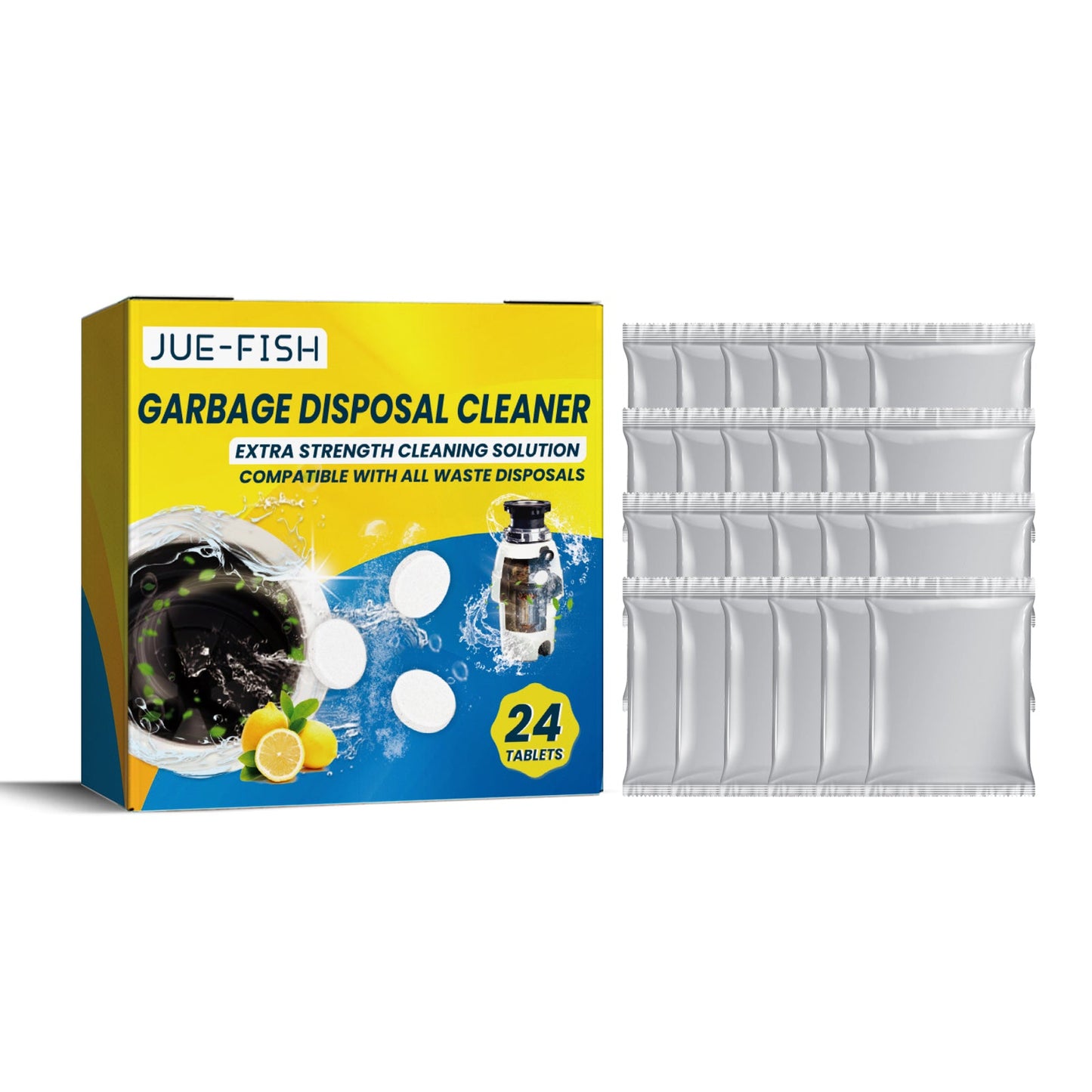 Sink Cleaning Tablets, Kitchen Sink Cleaning Stains And Oil Cleaning Pipes Cleaning Effervescent Tablets - DivineLink1 | Electronics, Fitness, Household Essentials | Shop