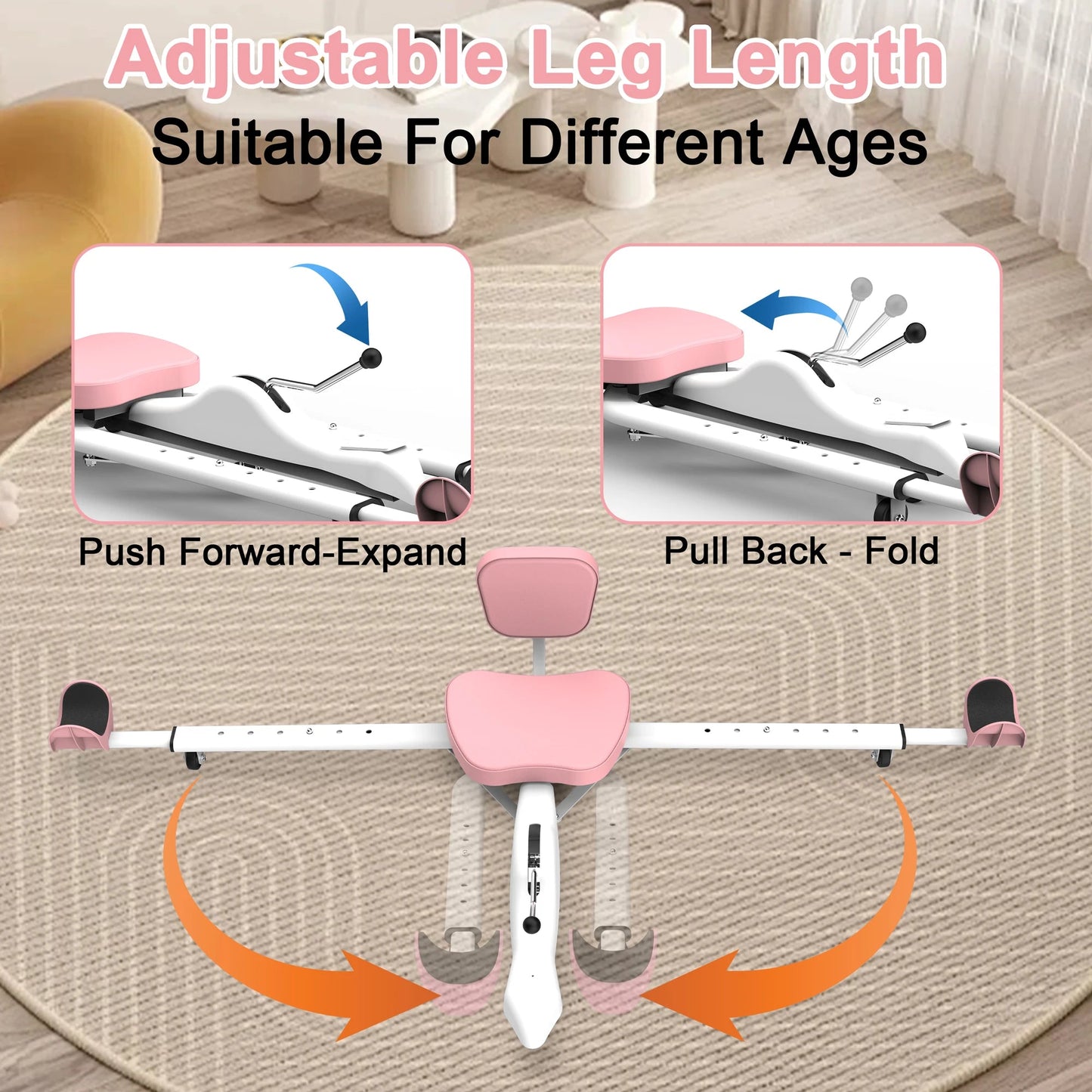 Split Machine - Leg Split Stretching Machine, Splits Trainer Adjustable, Fitness Training Equipment for Ballet Yoga Sports Train - DivineLink1 | Electronics, Fitness, Household Essentials | Shop