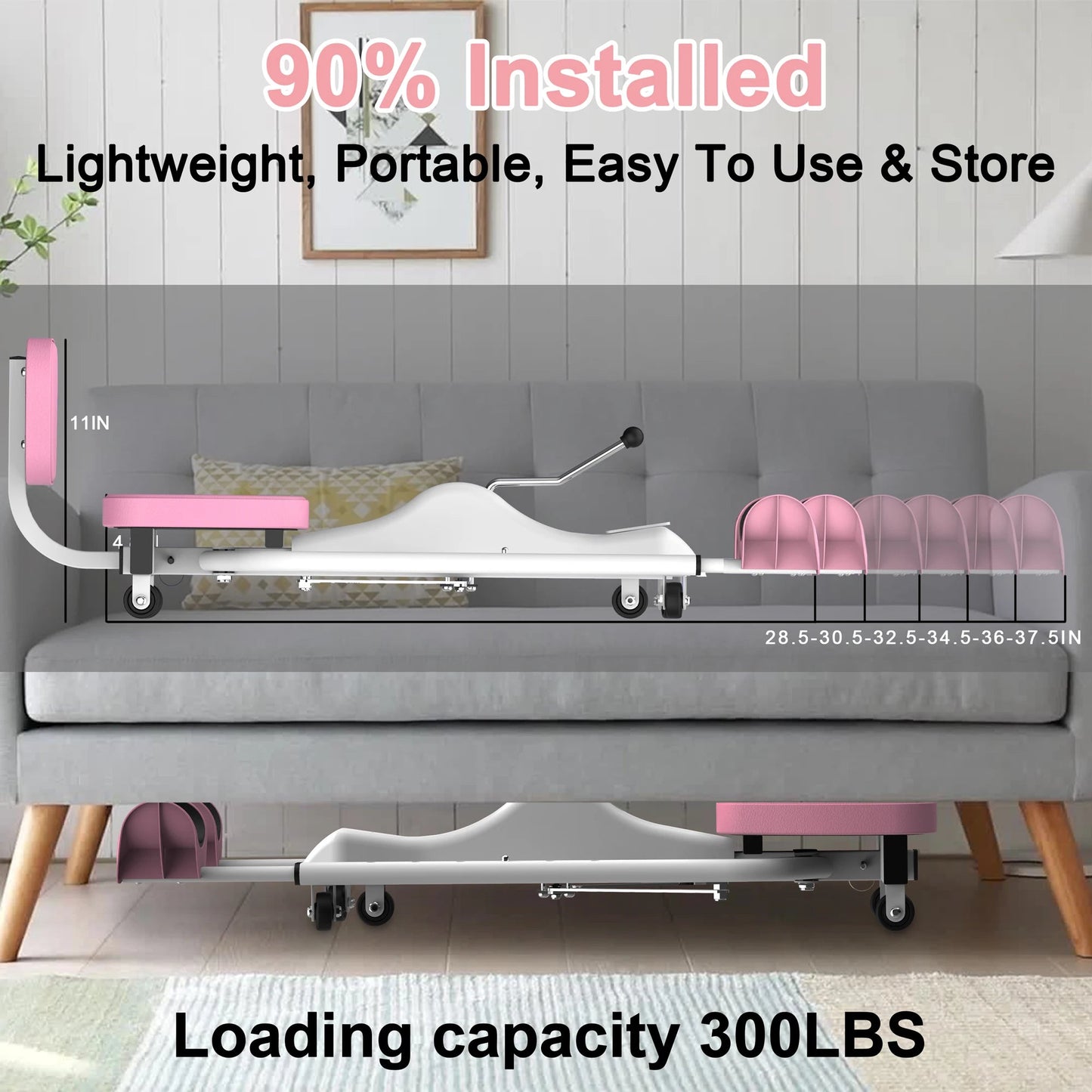 Split Machine - Leg Split Stretching Machine, Splits Trainer Adjustable, Fitness Training Equipment for Ballet Yoga Sports Train - DivineLink1 | Electronics, Fitness, Household Essentials | Shop