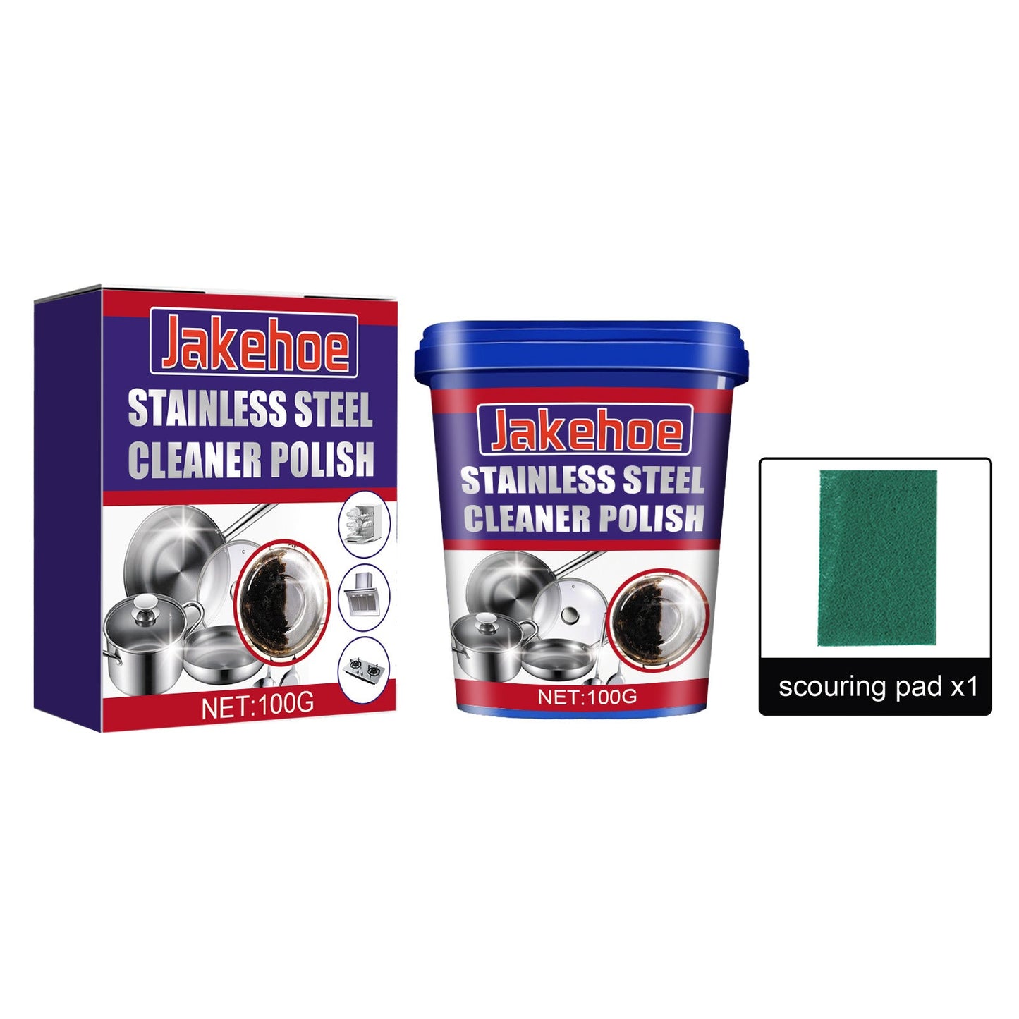 Stainless Steel Cleaner Polish, Kitchen Appliances Stove Hood Clean The Bottom Of The Pot Black Dirt Stains Rust - DivineLink1 | Electronics, Fitness, Household Essentials | Shop