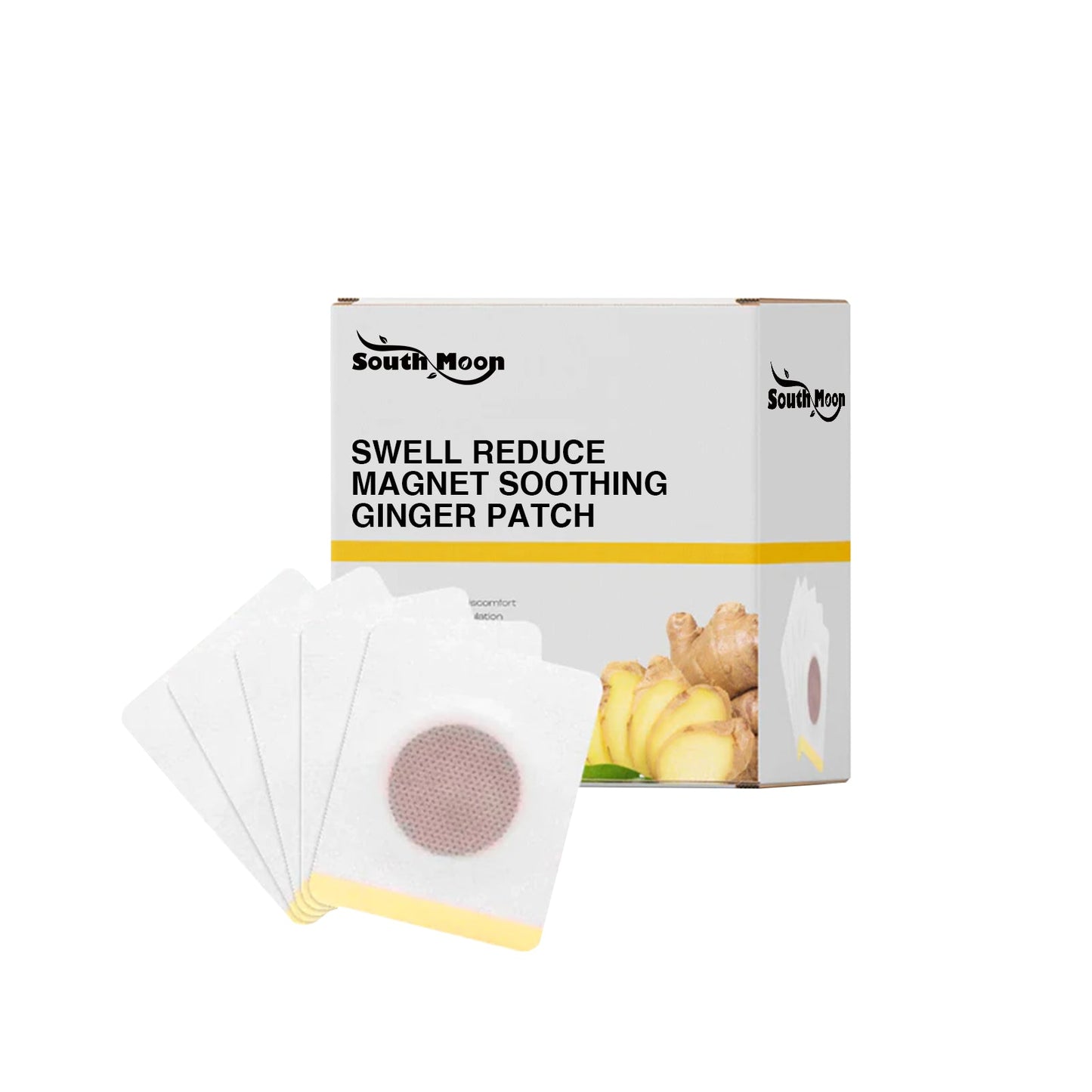 Swell Reduce Magnet Soothing Ger Patch, Ginger Essence Massage Relief Leg Swelling Pain Firming Slimming Care Patch - DivineLink1 | Electronics, Fitness, Household Essentials | Shop