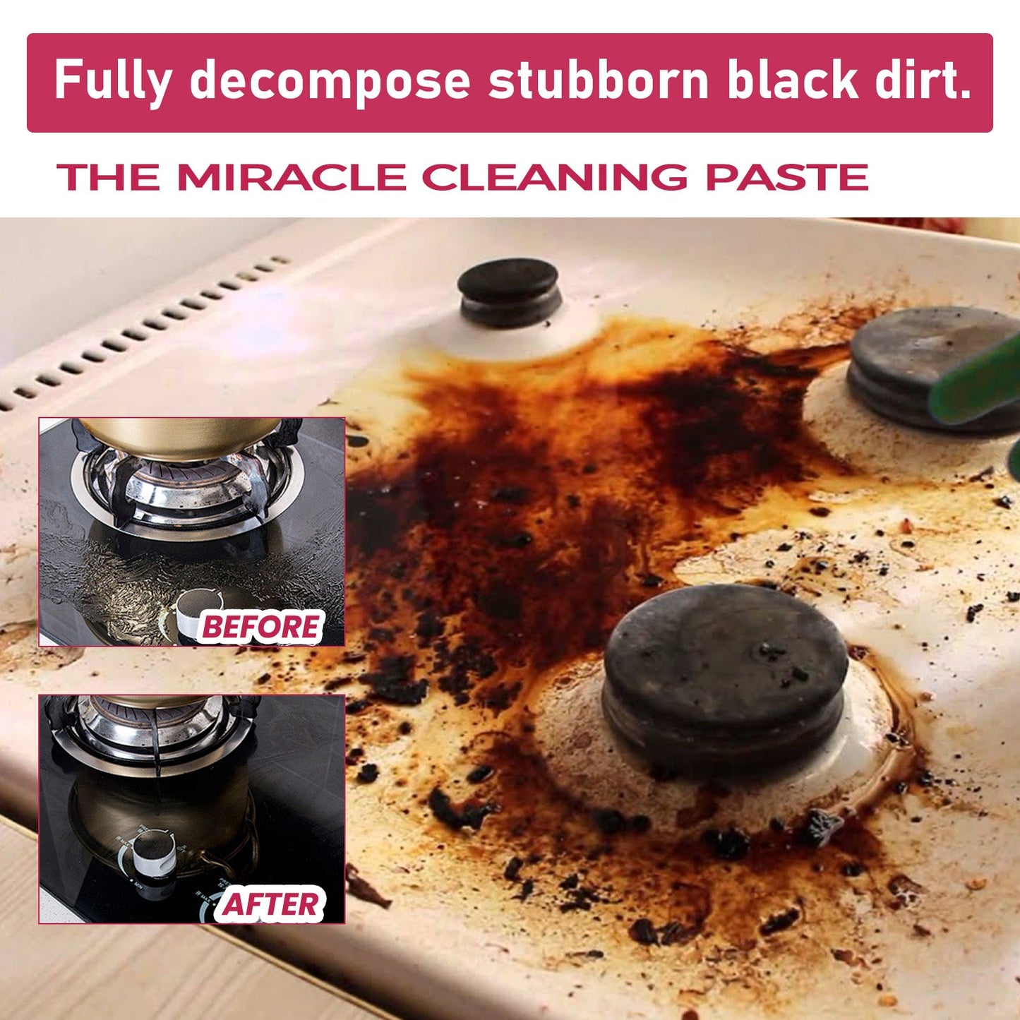 The Miracle Cleaning Paste, Kitchen Fume Cleaning Cream Powerful Multi - Effect Cleaning Oil Stains - DivineLink1 | Electronics, Fitness, Household Essentials | Shop