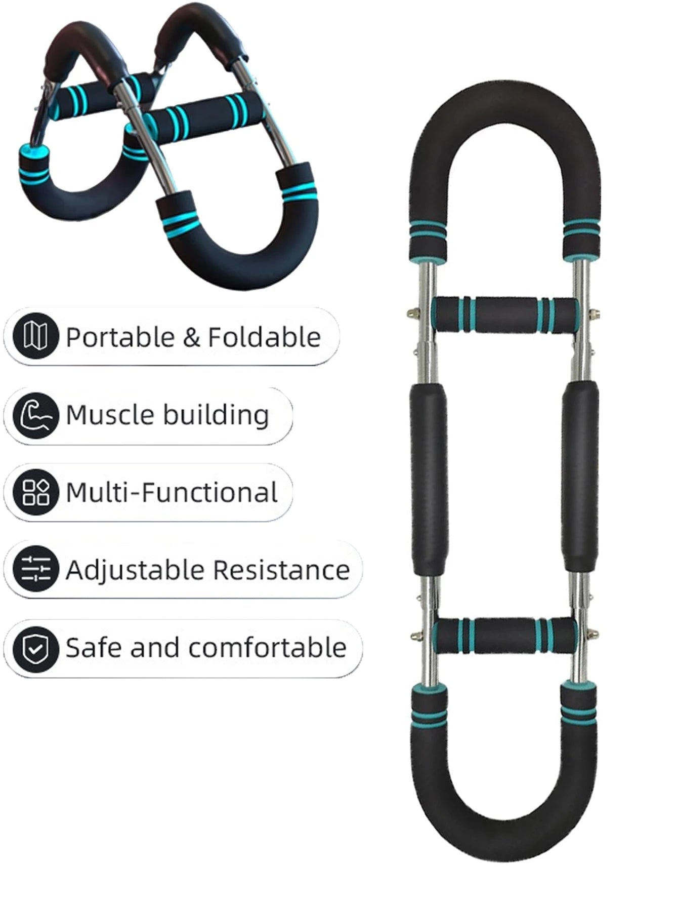 The Ultimate Arm Trainer Adjustable Chest Expander Arm Exerciser Shoulder Muscle Training Fitness Equipment Fitness Anywhere - DivineLink1 | Electronics, Fitness, Household Essentials | Shop