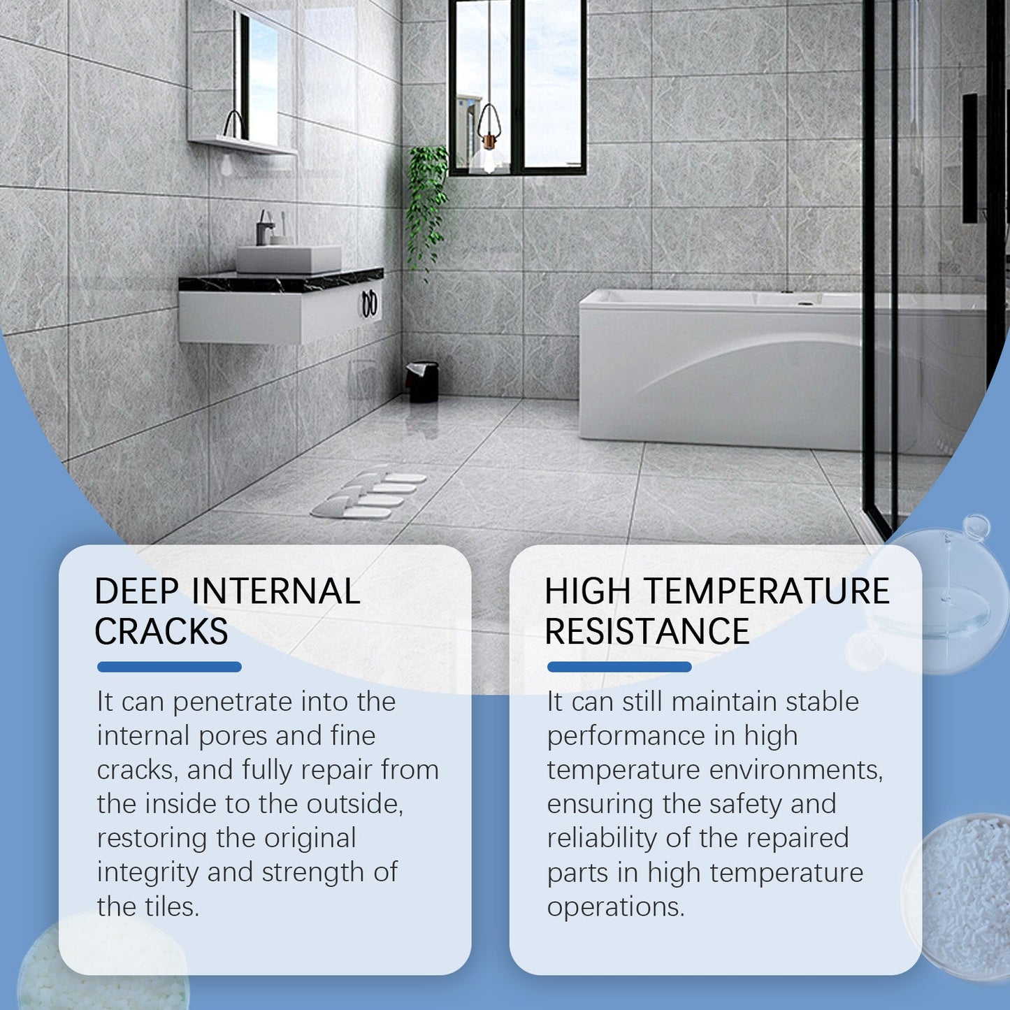 Tile Repair Agent Household Porcelain Ceramic Tile Sink Marble Waterproof Gap Sealant - DivineLink1 | Electronics, Fitness, Household Essentials | Shop