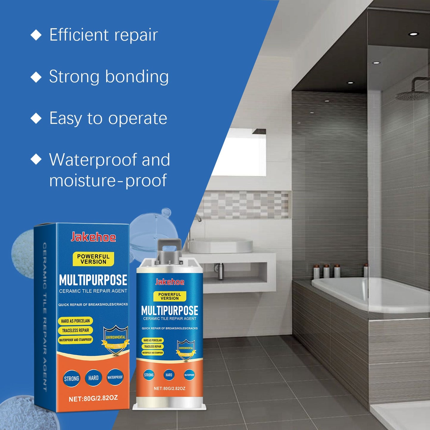 Tile Repair Agent Household Porcelain Ceramic Tile Sink Marble Waterproof Gap Sealant - DivineLink1 | Electronics, Fitness, Household Essentials | Shop