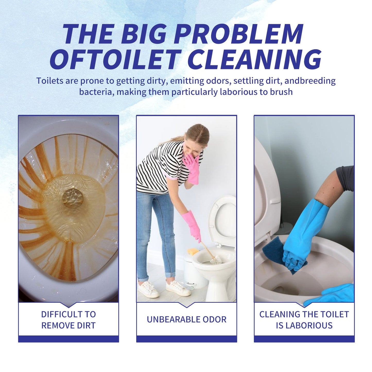 Toilet Cleaner, Clean Toilet Urine Stains And Dirt Remove Odors Household Toilet Cleaner - DivineLink1 | Electronics, Fitness, Household Essentials | Shop