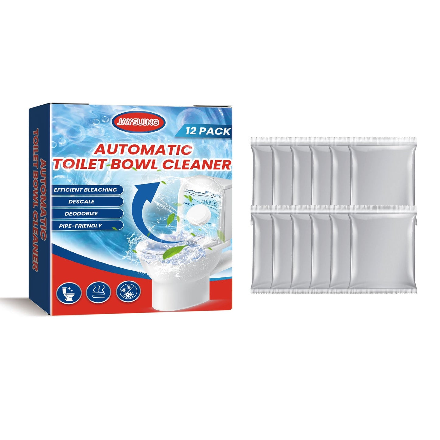 Toilet Cleaning Effervescent Tablet Household Descaling Deodorizing Odors Stains Toilet Stain Remover - DivineLink1 | Electronics, Fitness, Household Essentials | Shop