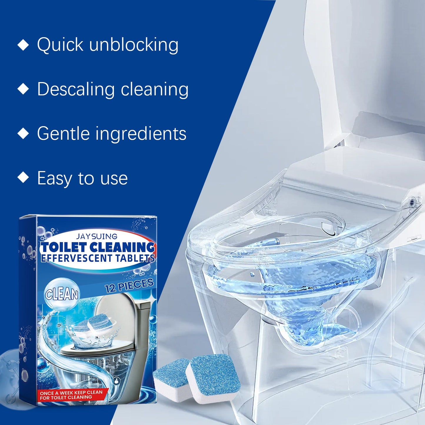 Toilet Cleaning Tablets Fragrance Cleaning Products Toilet Cleaning Toilet Dirt And Odor Removal - DivineLink1 | Electronics, Fitness, Household Essentials | Shop