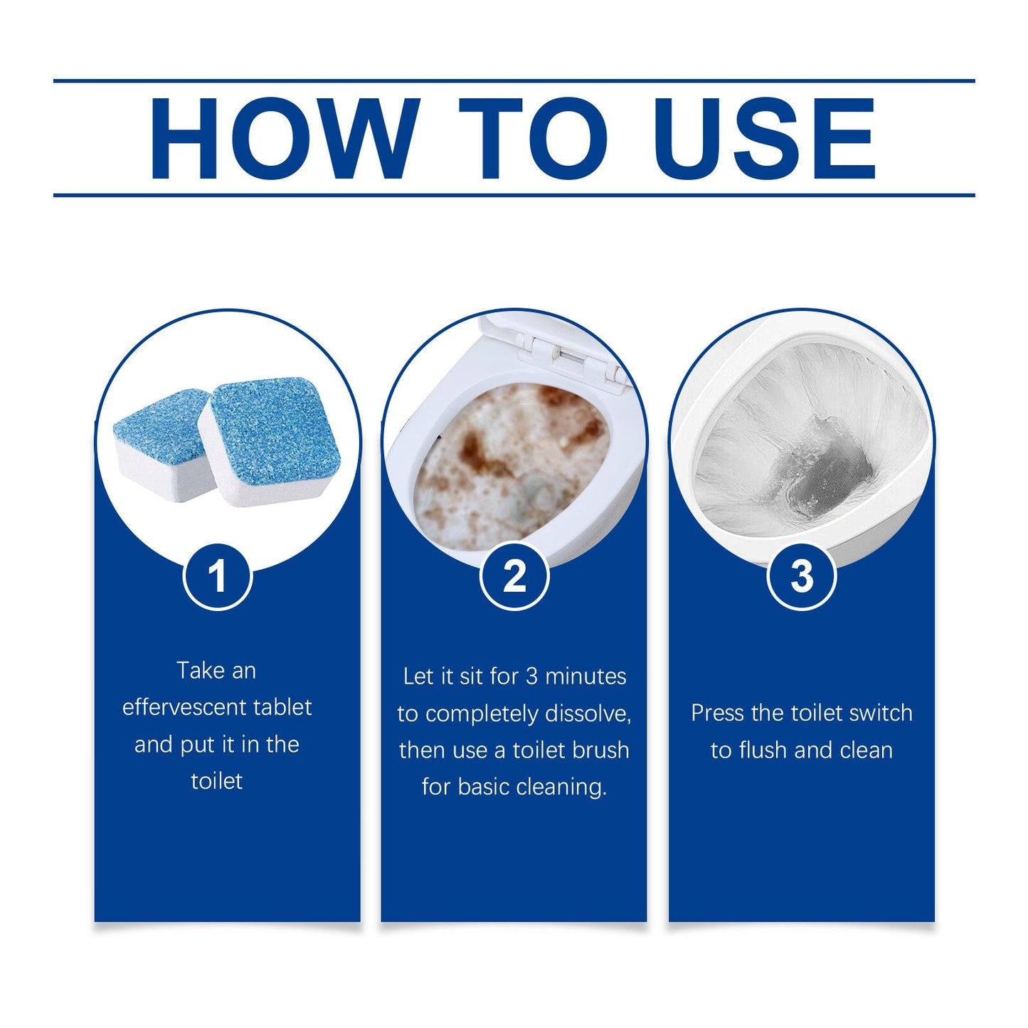 Toilet Cleaning Tablets Fragrance Cleaning Products Toilet Cleaning Toilet Dirt And Odor Removal - DivineLink1 | Electronics, Fitness, Household Essentials | Shop