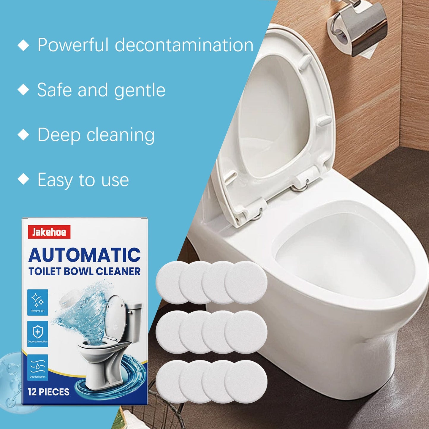 Toilet Decontamination Effervescent Tablet Decontamination Urine Stain Toilet Decontamination Deodorant Toilet Decontamination Effervescent Tablet - DivineLink1 | Electronics, Fitness, Household Essentials | Shop