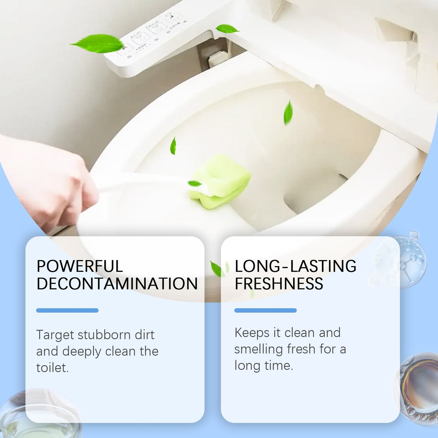 Toilet Stain Remover, Toilet Seat Portable Clean Ceramic Stains And Urine Stains - DivineLink1 | Electronics, Fitness, Household Essentials | Shop