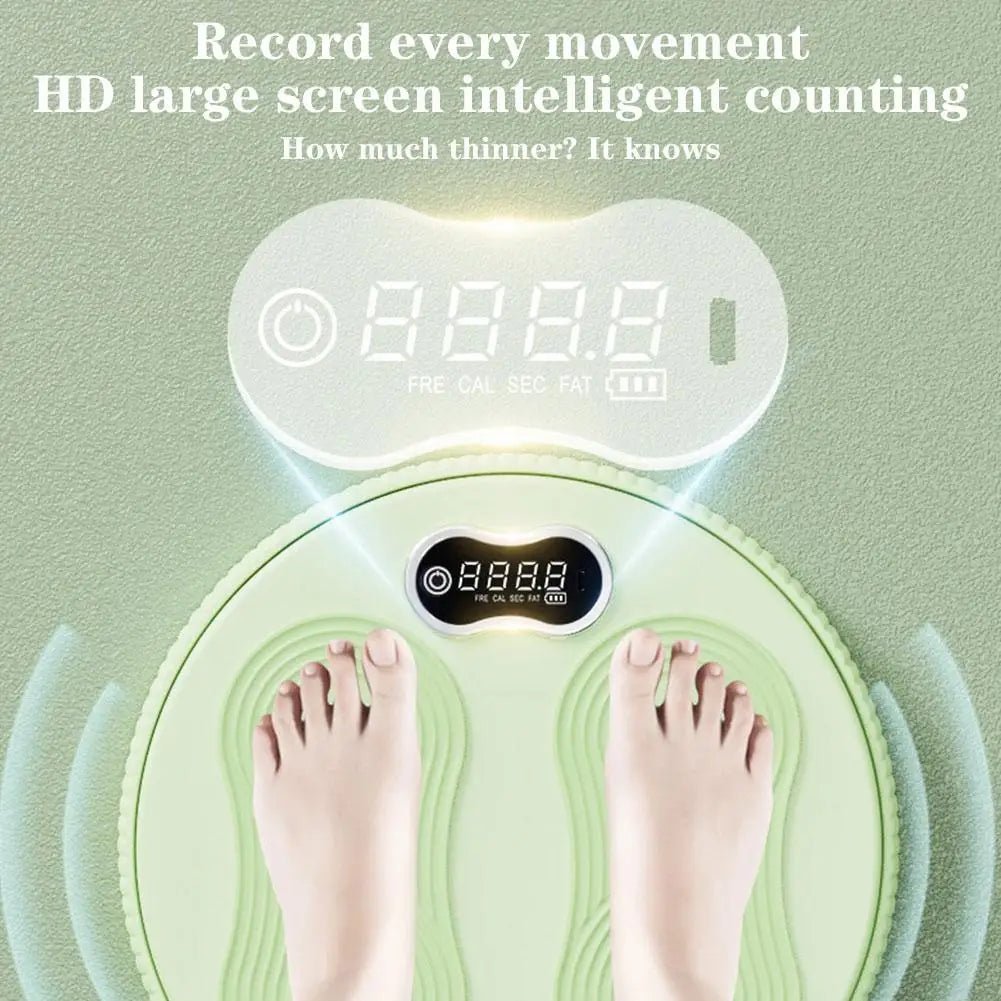 Twist Waist Disc Reduce Fat Lose Weight Intelligent Counting Non - slip Silent Rechargeable Household Fitness Twist Waist Boards - DivineLink1 | Electronics, Fitness, Household Essentials | Shop
