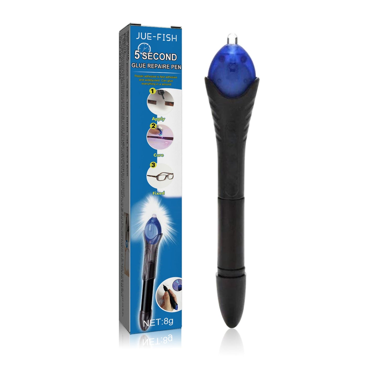 UV UV Curing Glue Pen, 5 Seconds Repair Plastic Ceramic Cable High And Low Temperature Resistant Adhesive - DivineLink1 | Electronics, Fitness, Household Essentials | Shop