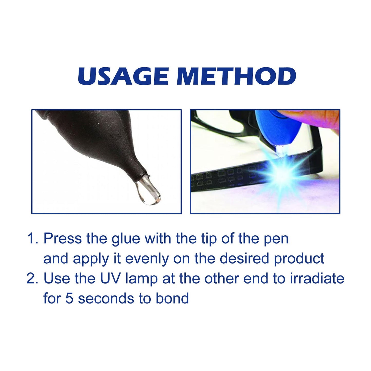 UV UV Curing Glue Pen, 5 Seconds Repair Plastic Ceramic Cable High And Low Temperature Resistant Adhesive - DivineLink1 | Electronics, Fitness, Household Essentials | Shop