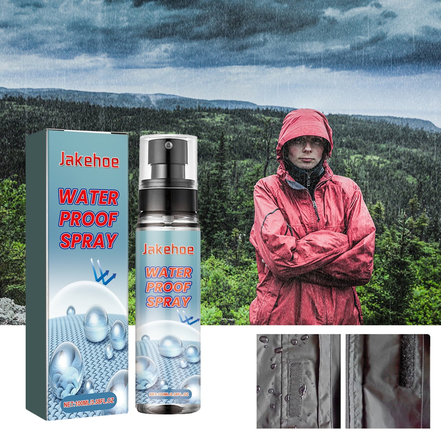 Water Proof Spray, Waterproof And Snowproof Cleaning And Decontamination Spray For Hardshell Jacket And Shoe Upper - DivineLink1 | Electronics, Fitness, Household Essentials | Shop