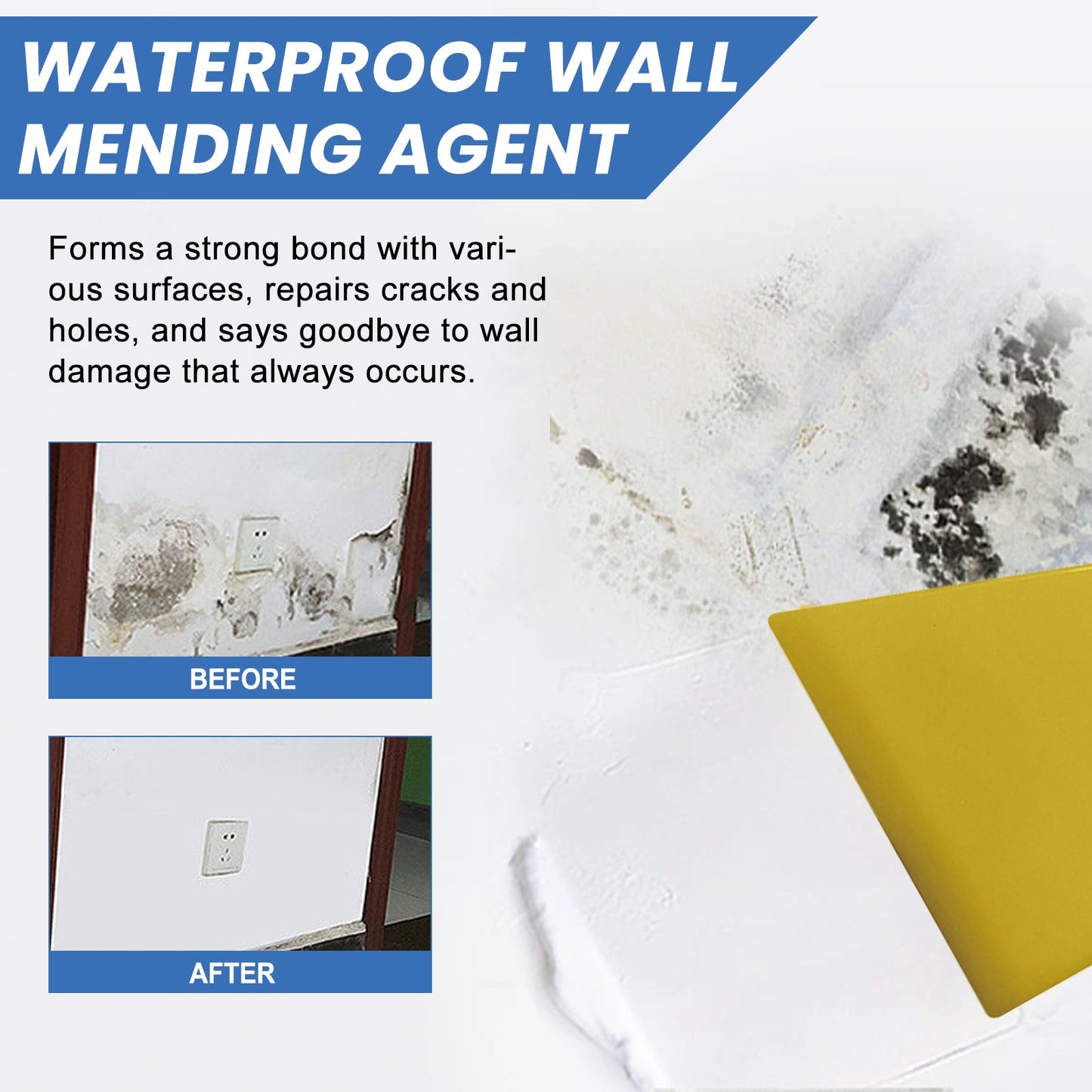 Waterproof Agent, Household Multi - Functional Ceramic Tile Exterior Wall Roof Leak Repair Moisture - proof Waterproof Coating - DivineLink1 | Electronics, Fitness, Household Essentials | Shop