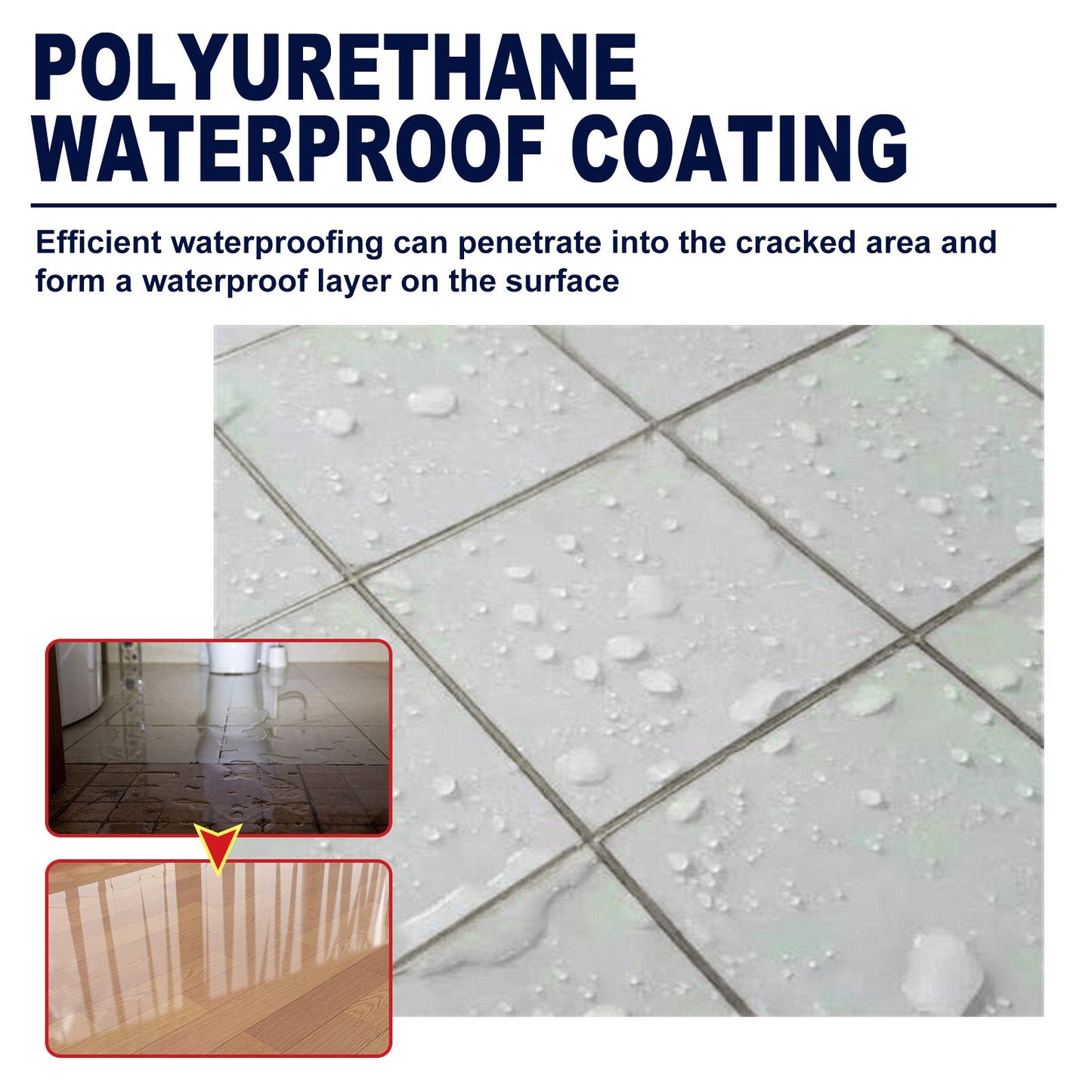 Waterproof And Leakproof Paint Series, Waterproof And Leakproof Sealant For Bathroom Roof Doors And Windows - DivineLink1 | Electronics, Fitness, Household Essentials | Shop