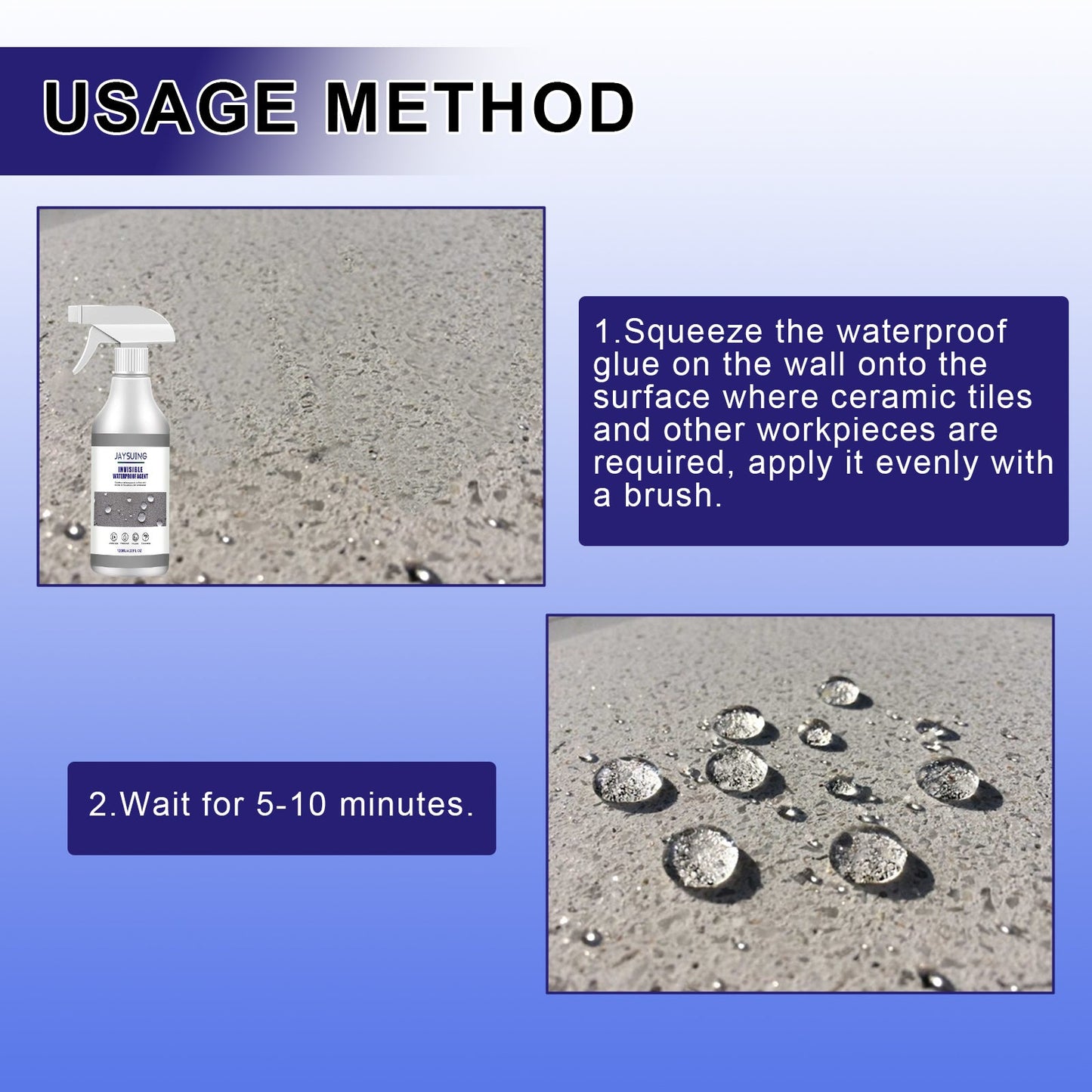 Waterproof Glue Bathroom Pipe Smash Free Brick Roof Exterior Wall Multifunctional Seal Leak Proof Spray - DivineLink1 | Electronics, Fitness, Household Essentials | Shop