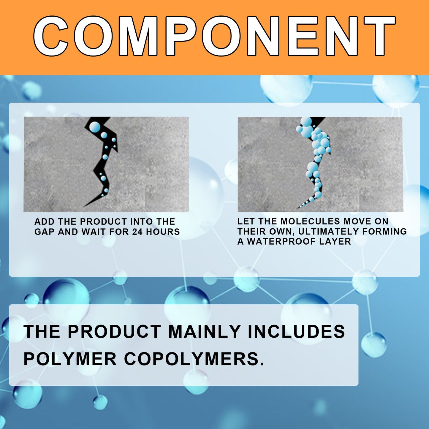 Waterproof Glue, Kitchen Door And Window Tile Water Pipe External Wall Waterproof, Leakproof And Free Smashing Brick Glue Coating - DivineLink1 | Electronics, Fitness, Household Essentials | Shop